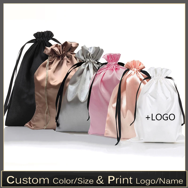 Luxury Bags Outlet - 10 Sacchetti Personalizzati in Raso per