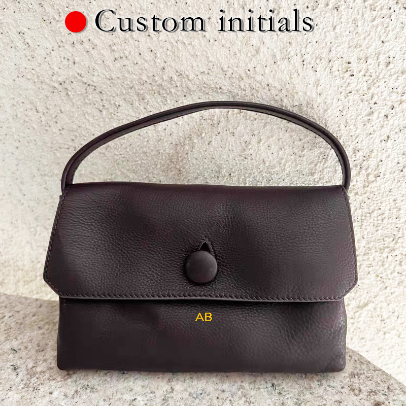 Luxury Bags Designer - Iniziali personalizzate Mini borse in vera