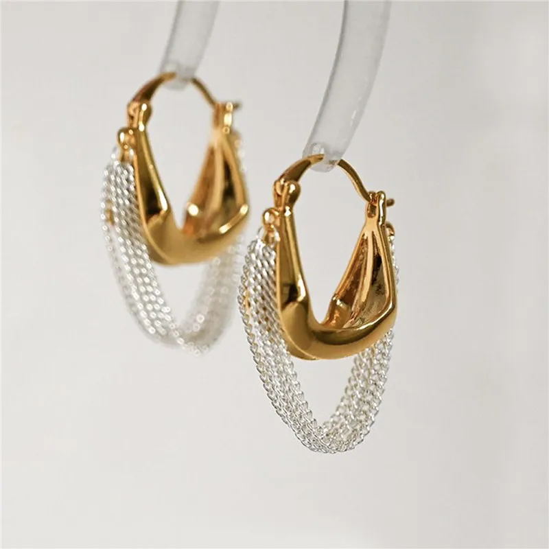 Luxury Bags Dropshipping - Orecchini con nappa con borsa di
