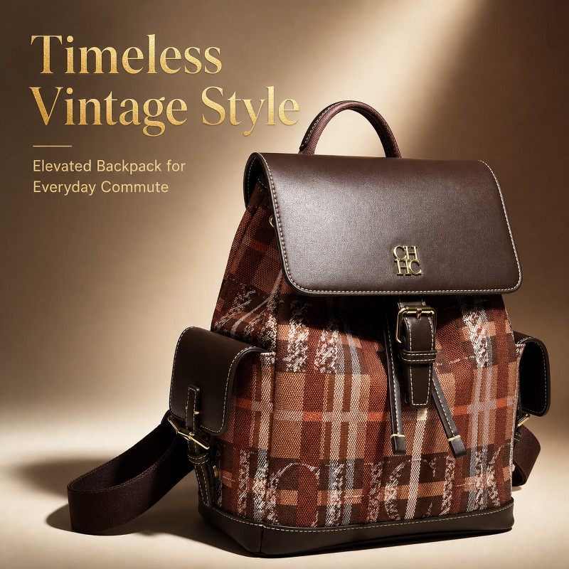 Luxury Bags & Leather Repair Of Atlanta - Zaino CHHC alla Moda con Blocchi