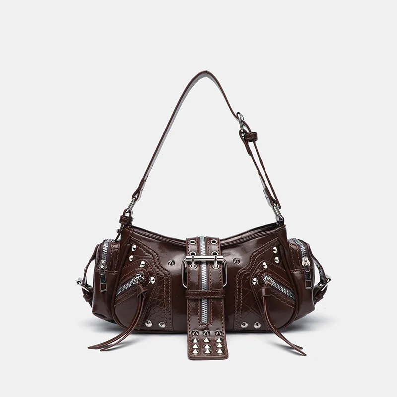 Luxury Y2K Bags - Borsa a Tracolla Gotica con Borchie,