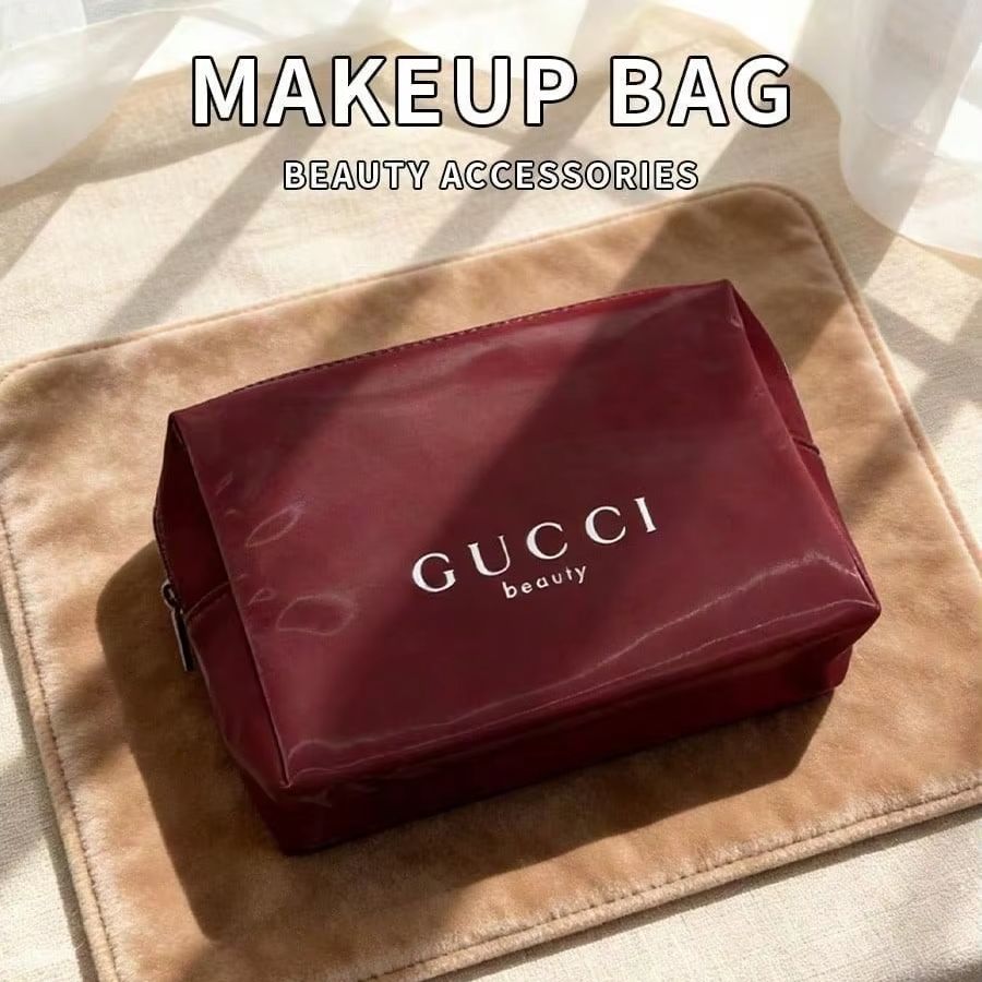 Luxury Bags Gucci - Borsa Gucci in tela rossa resistente,