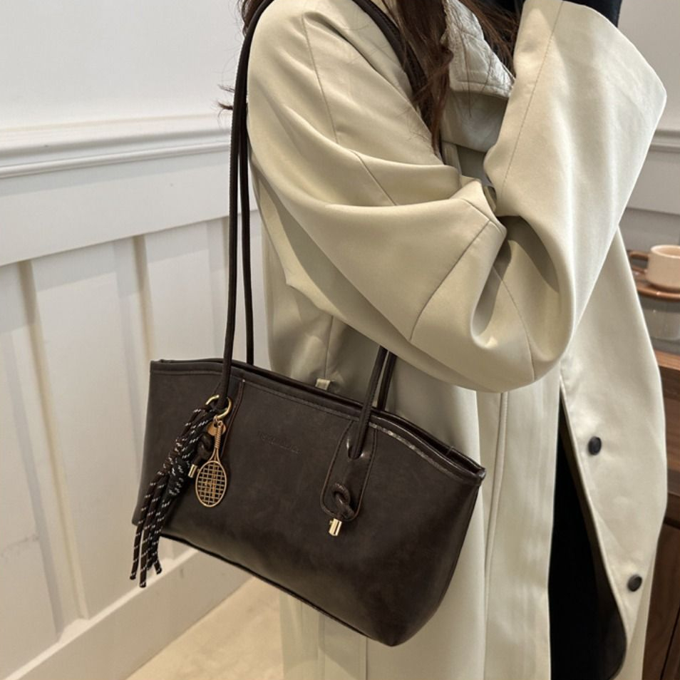 Borsa tote retrò in pelle PU B - Luxury Y2K Bags recensione e prezzo