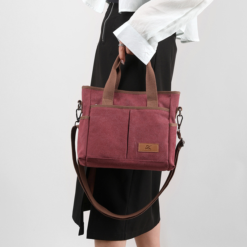Nuova borsa di tela casual Bor - Luxury Bags Korea recensione e prezzo