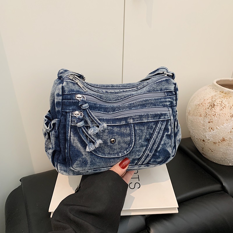 Borsa in denim blu retrò stile - Luxury Y2K Bags recensione e prezzo