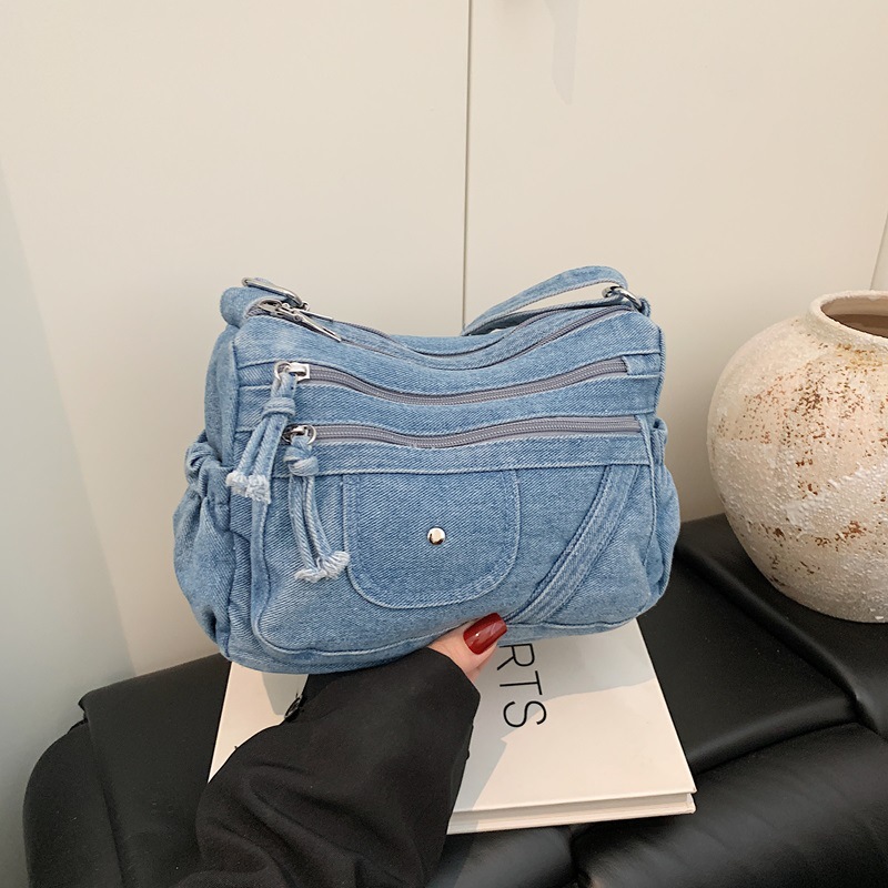 Borsa in denim blu retrò stile - Luxury Y2K Bags recensione e prezzo