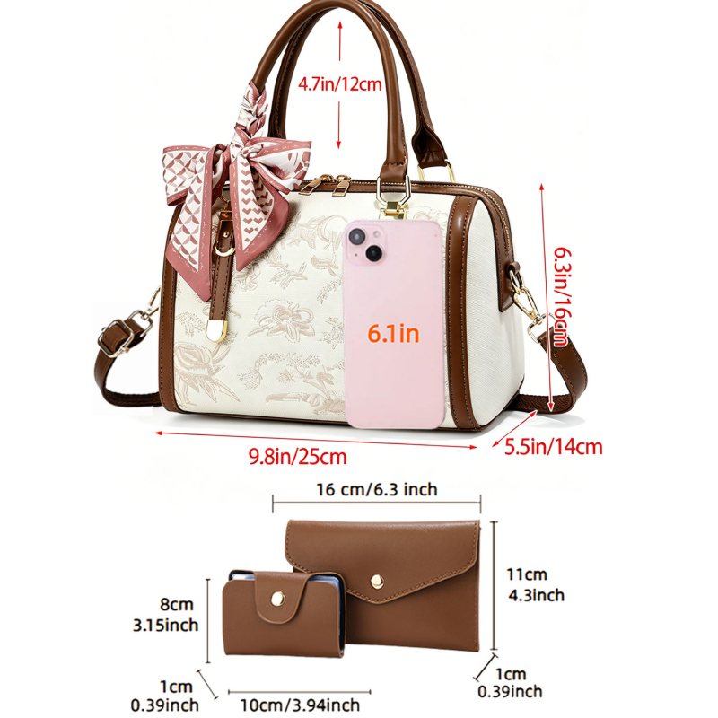 Borsa da donna ricamata di lus - Luxury Bags & Leather Repair Of Atlanta recensione e prezzo