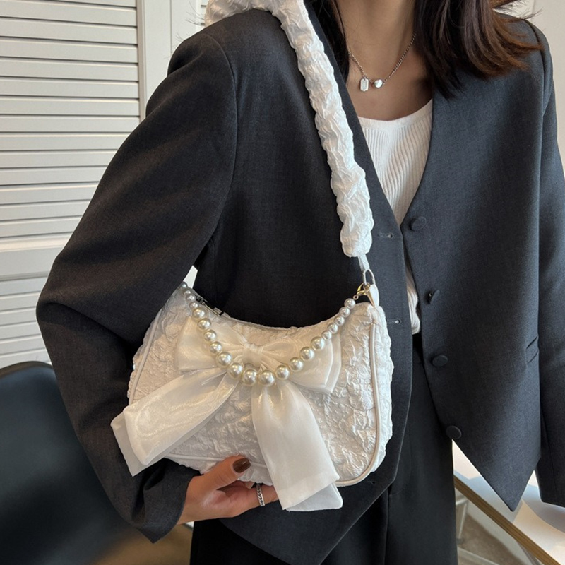 Borsa Femminile Bianca con Pie - Luxury Y2K Bags recensione e prezzo