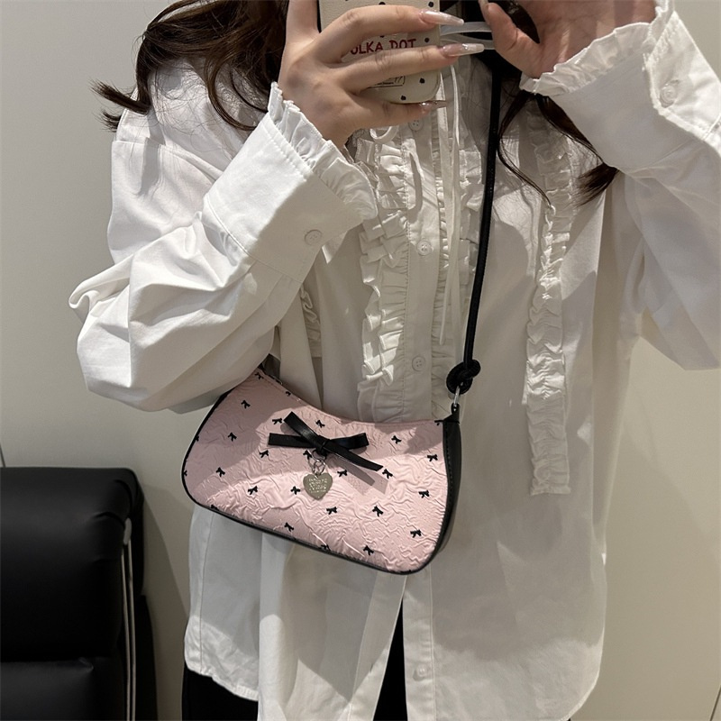 Borsa a Tracolla Rosa Y2k con  - Luxury Y2K Bags recensione e prezzo