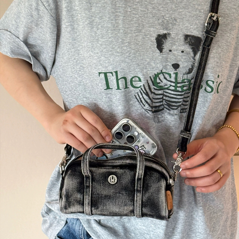 Coreano Casual Mini Denim Box  - Luxury Bags Designer recensione e prezzo
