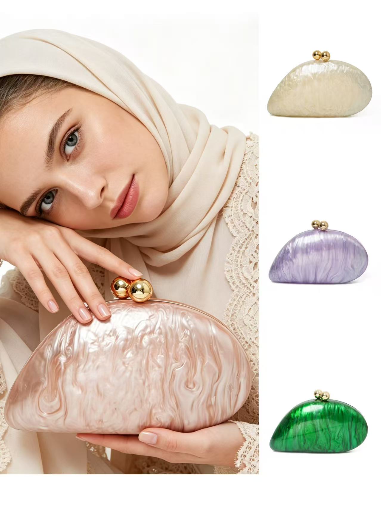 Borsa da sera in acrilico irre - Luxury Bags To Sell recensione e prezzo